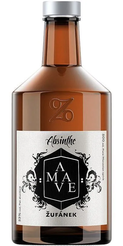Absinth Žufánek Amave Blanche  53%0.50l