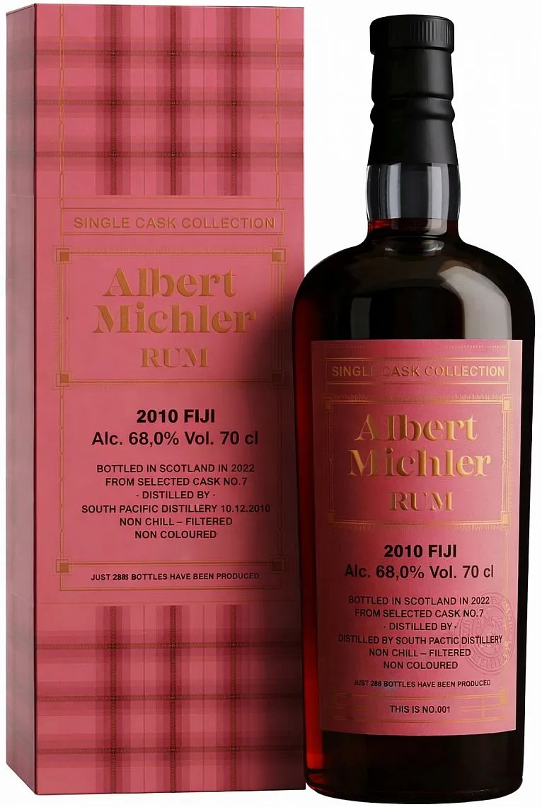 Rum Albert Michler 2010 Fiji  gB 68%0.70l