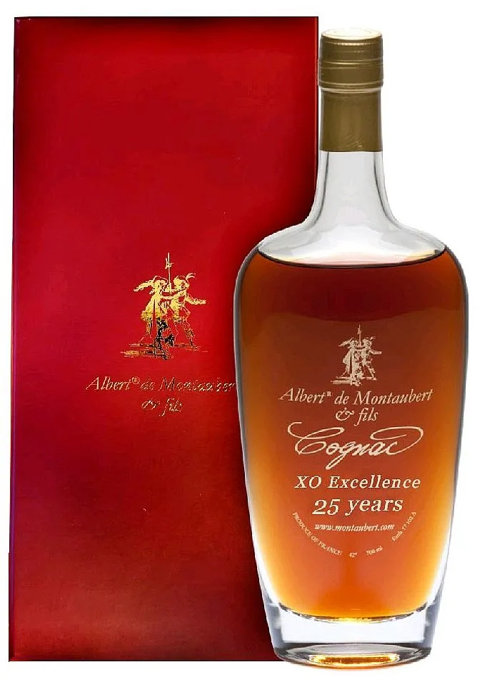 Armagnac A.Montaubert 25y papírová krabička  40%0.70l