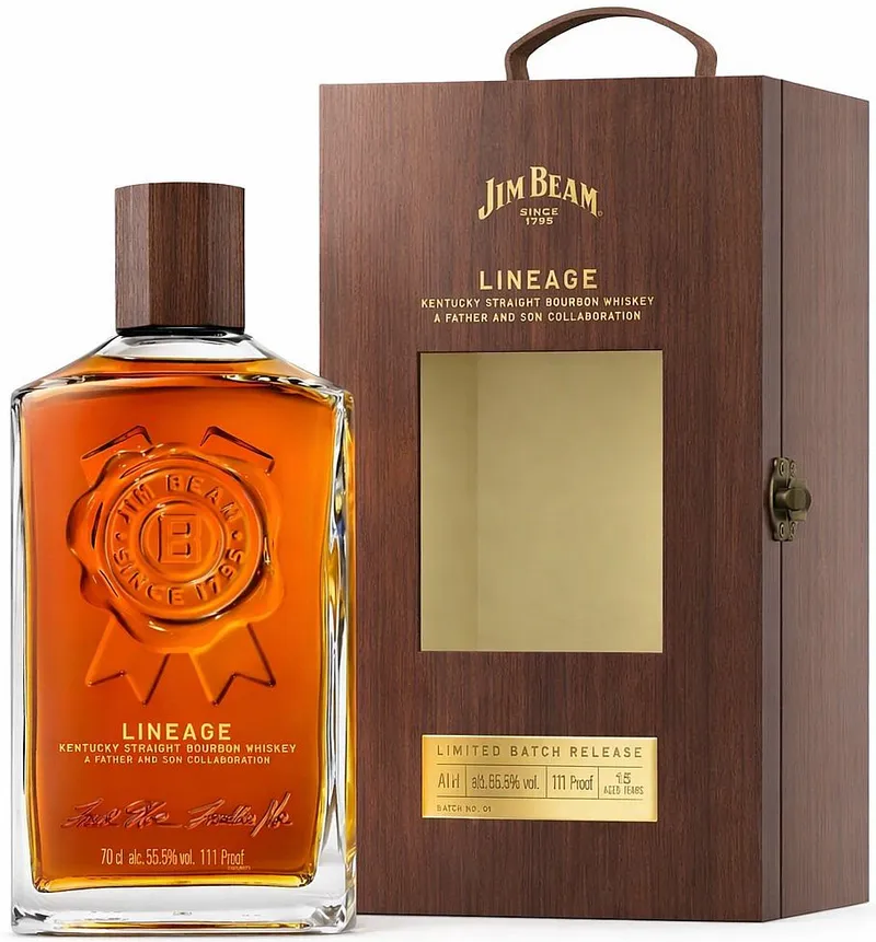 Bourbon Jim Beam Lineage  wB 55.5%0.70l