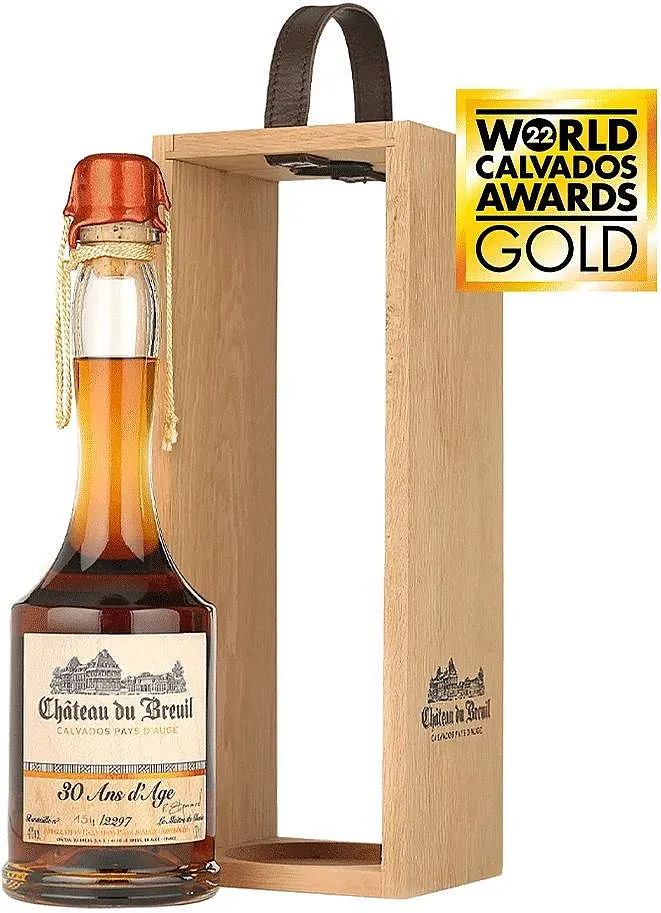 Calvados Ch.Breuil 30y v dřevěné krabičce 41%0.70l