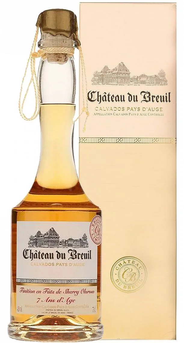 Calvados Ch.Breuil 7y Oloroso cask v krabičce  42%0.70l