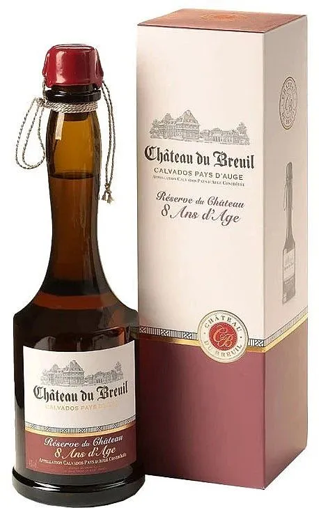 Calvados Ch.Breuil 8y Reserve du Chateau v krabičce  40%0.70l