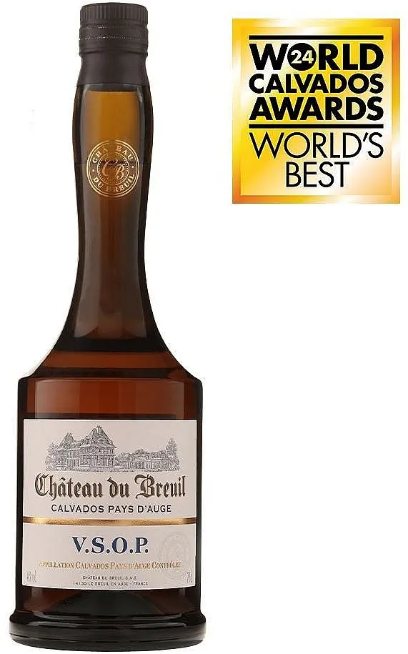 Calvados Ch.Breuil VSOP holá lahev 40%0.35l