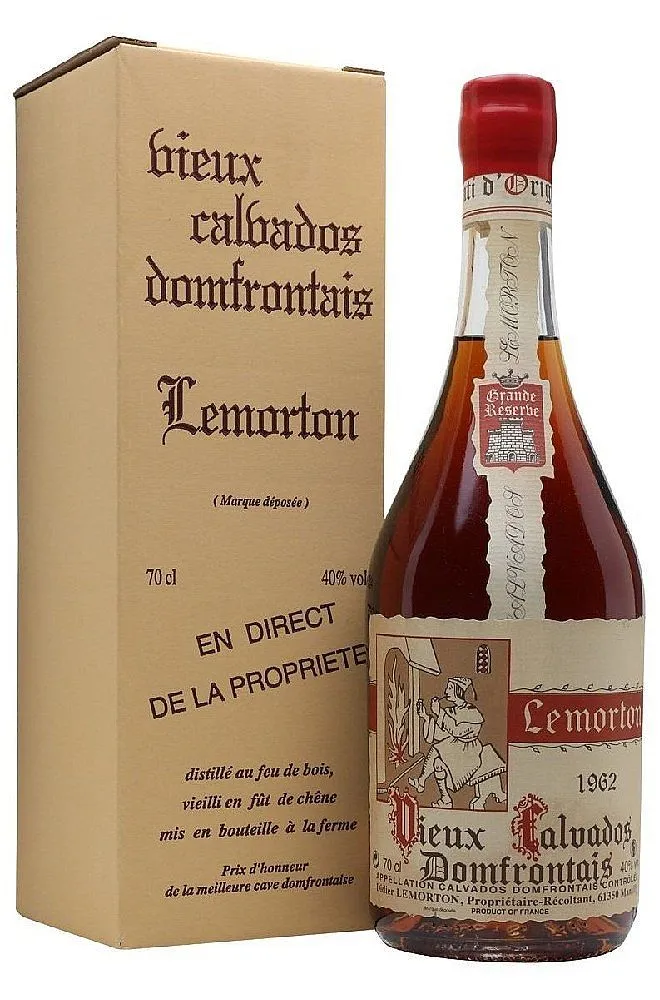 Calvados Lemorton 1962 v krabičce 40%0.70l