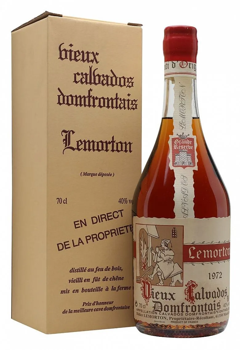 Calvados Lemorton 1972 v krabičce 40%0.70l