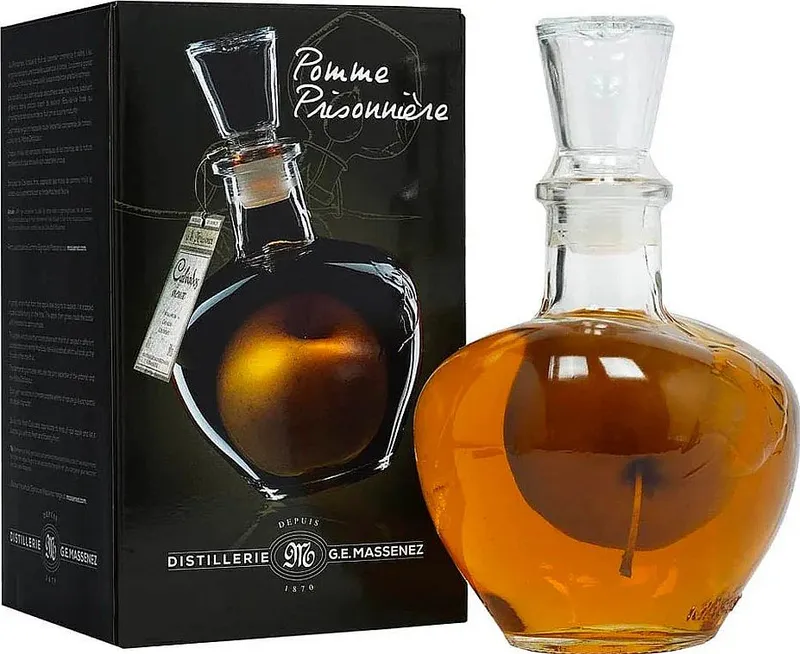 Calvados Massenez jablko v lahvi  gB 40%0.70l