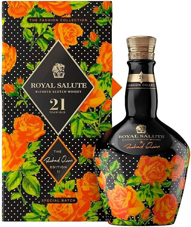 Chivas Royal Salute 21y R.Quinn Orange Roses - kytky  gB 40%0.70l