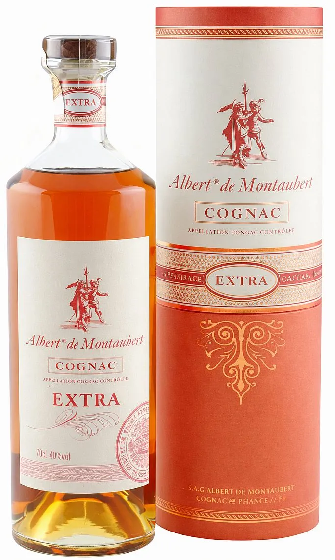 Cognac A.Montaubert Extra gT 40%0.70l