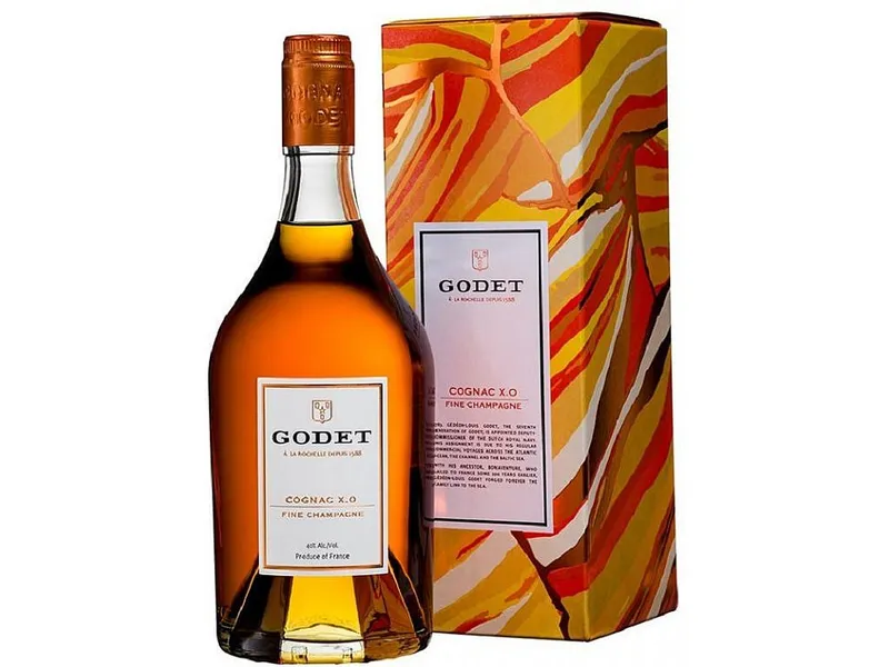 Cognac Godet XO Fine Bonaventure   GB 40%0.70l