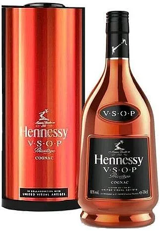 Cognac Hennessy ltd. Privilege VSOP UVA  luxgB 40%0.70l
