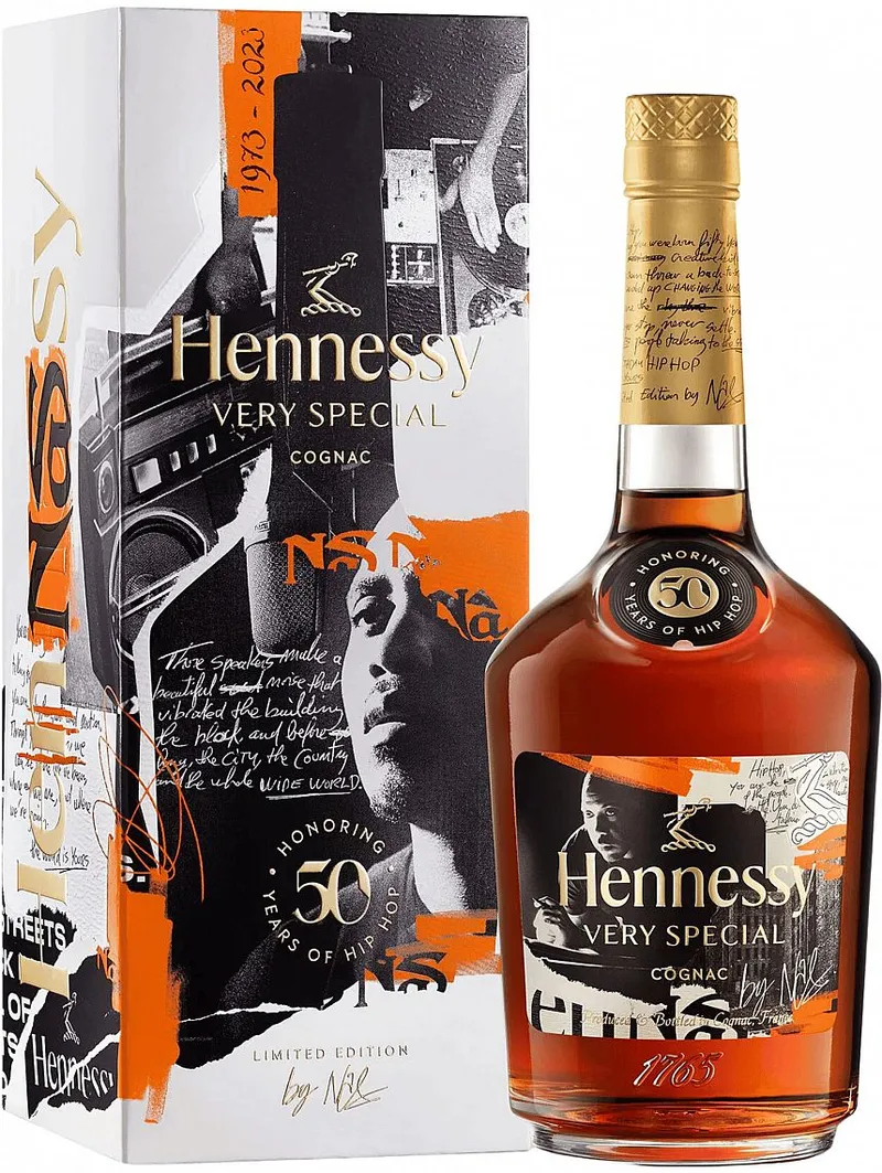 Cognac Hennessy VS Hip Hop 50th x Nas gB 40%0.70l