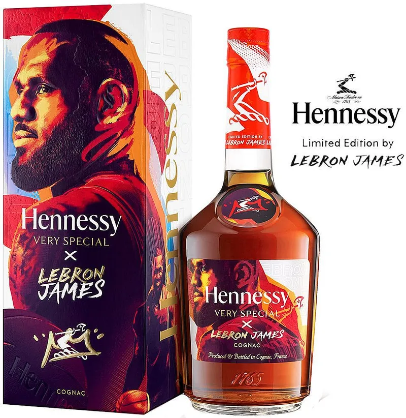 Cognac Hennessy VS LeBron James  gB 40%0.70l