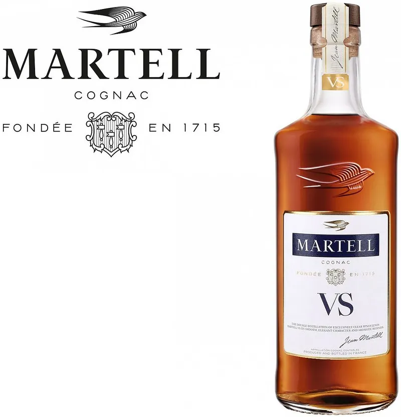Cognac Martell VS holá lahev  40%0.70l