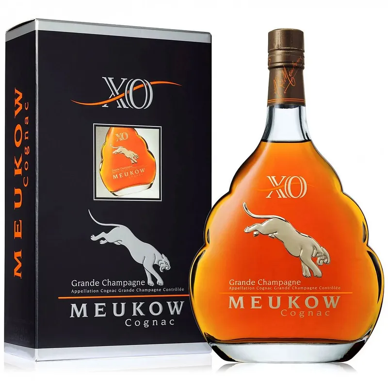 Cognac Meukow XO Grande Champagne černá krabička 40%0.70l