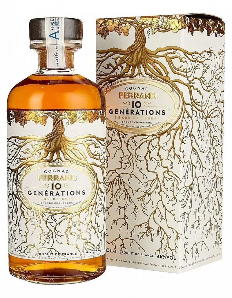 Cognac Pierre Ferrand 10th Generation  gB 46%0.50l