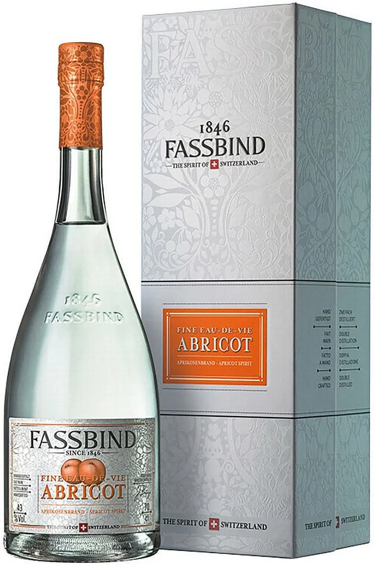 Fassbind Eaux de Vie Abricot v krabičce 43%0.70l