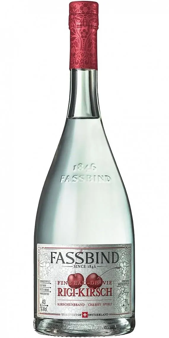 Fassbind Eaux de Vie Rigi Kirsch holá lahev  43%0.70l