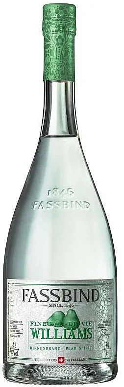 Fassbind Eaux de Vie Williams holá lahev 43%0.70l
