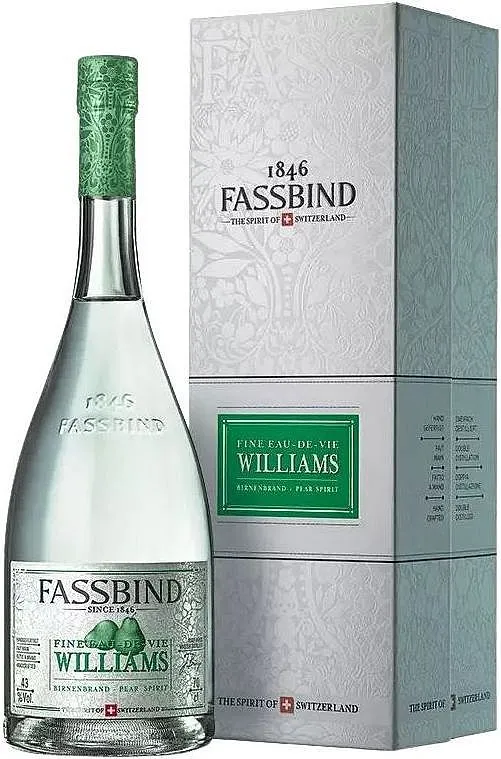Fassbind Eaux de Vie Williams v krabičce 43%0.70l