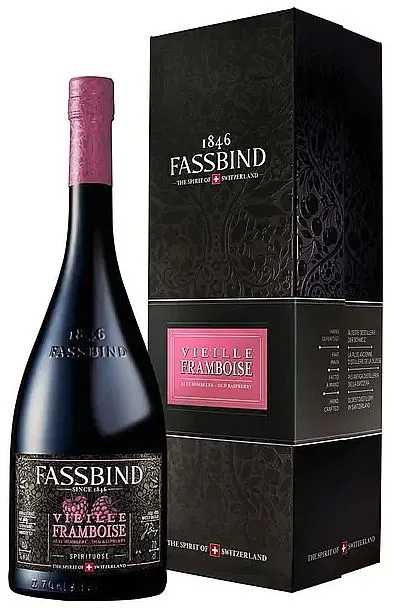 Fassbind Vieille Framboise stařená Malina v krabičce 40%0.70l