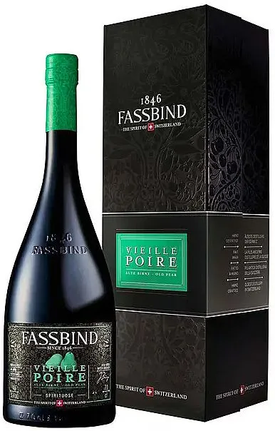 Fassbind Vielle Poire stařená hruška v krabičce 40%0.70l