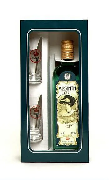 Fruko Absinth + sklo gB 70%0.50l