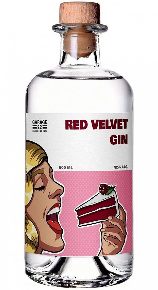 Garage22 Red Velvet Bloncka Malinový  42%0.50l