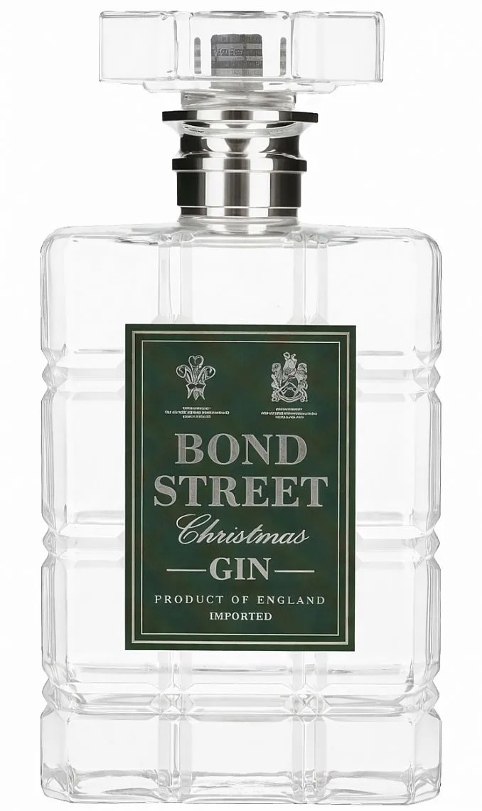 Gin Bond Street Xmass bez krabičky 43%0.70l