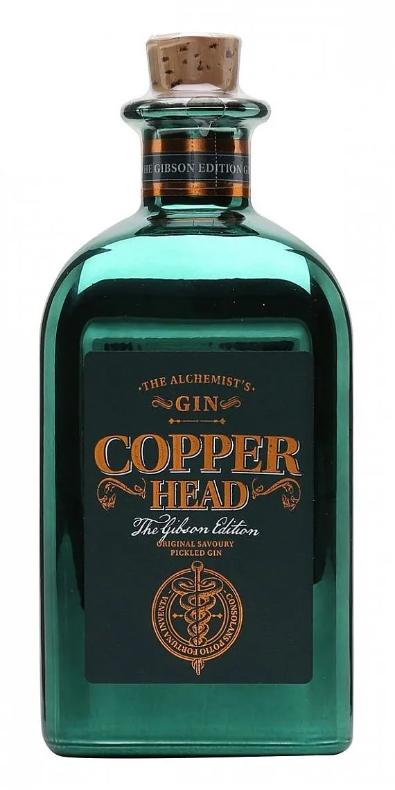 Gin Copperhead Gibson zelená lahev  40%0.50l