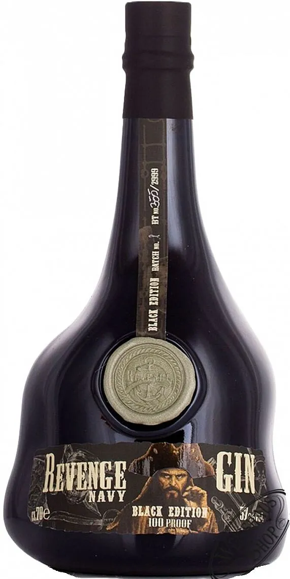 Gin Revenge BLACK Navy gin    57%0.70l