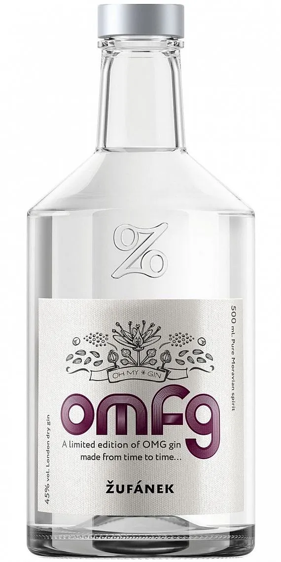 Gin Žufánek OMFG 2023  45%0.50l