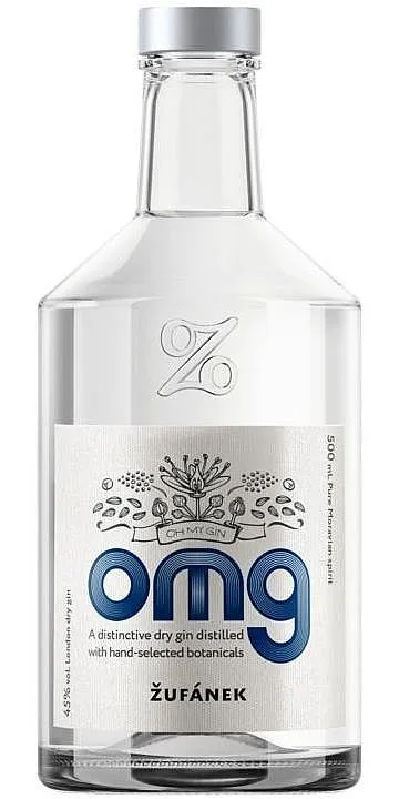 Gin Žufánek OMG  45%0.50l