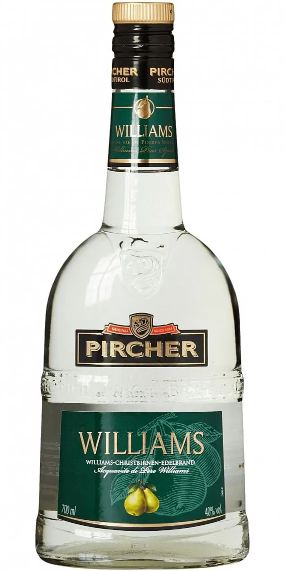 Hruškovice Pircher Williams holá lahev  40%0.70l
