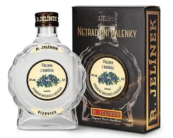 Jelínek Borůvkovice budík v krabičce  42%0.20l