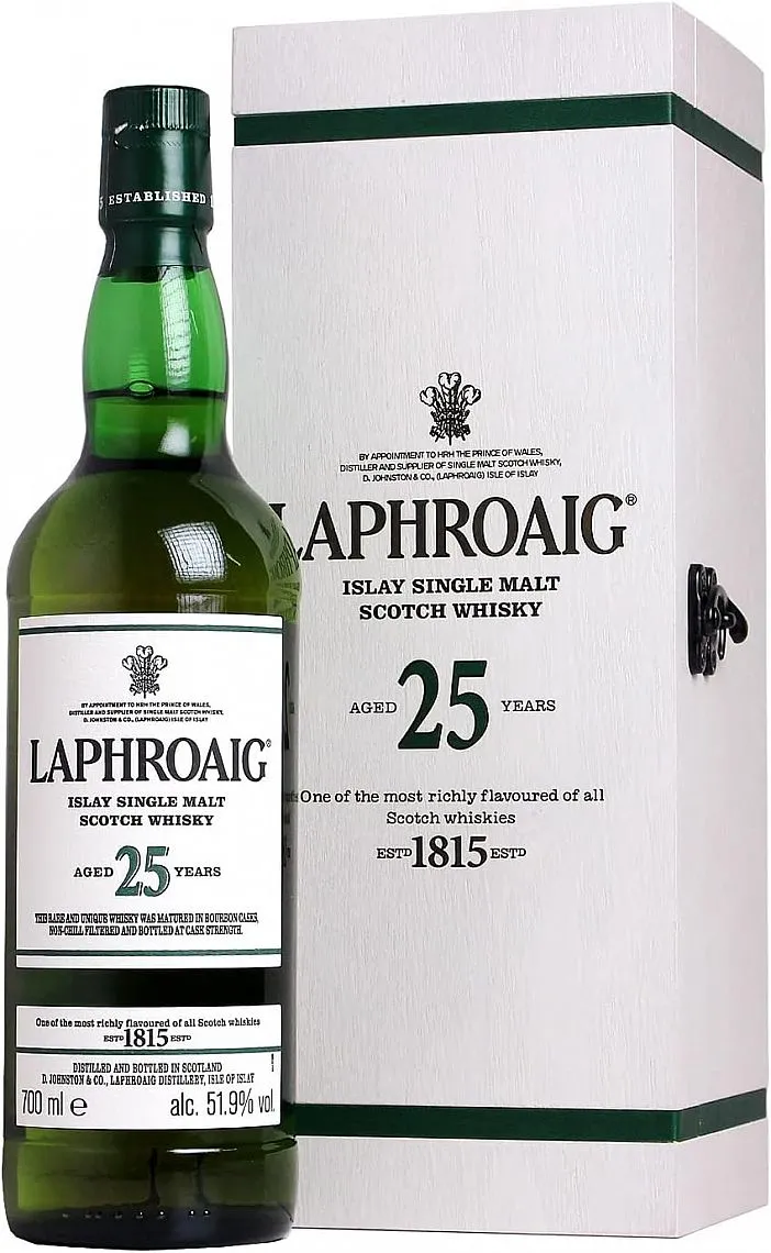 Whisky Laphroaig 25y 2021  wB 51.9%0.70l
