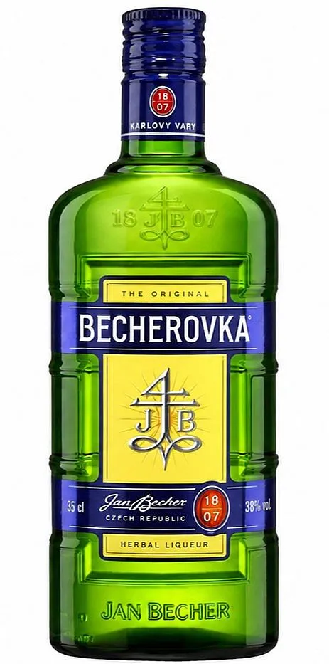 Likér Becherovka ORIGINAL holá lahev 38%0.35l