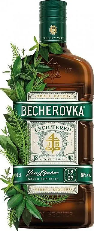Likér Becherovka Unfiltered 38%0.50l