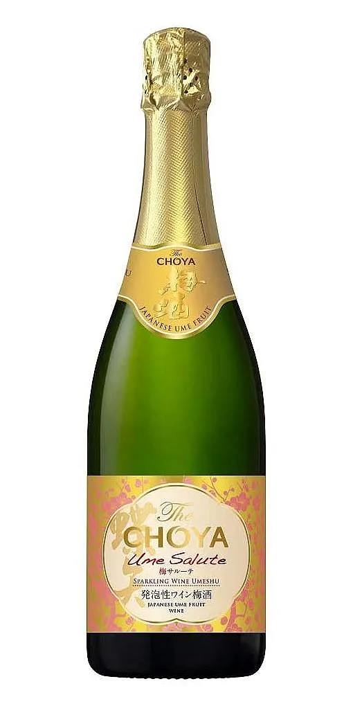Likér Choya Ume Salute Sparling    0.75l