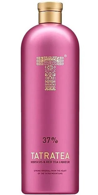 Likér Tatratea 37 Hibiscus & Red Tea 37%0.70l