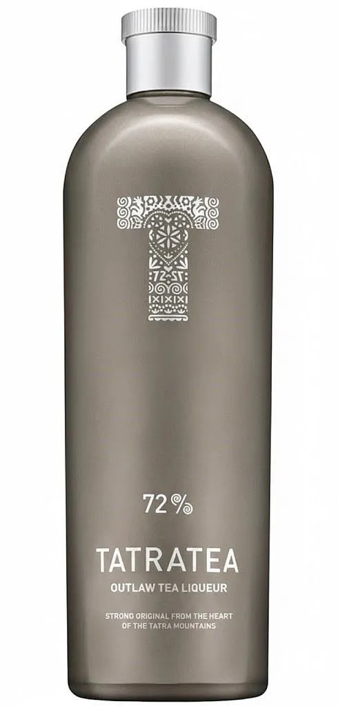 Likér Tatratea 72 Outlaw Tea stříbrná 72%0.70l