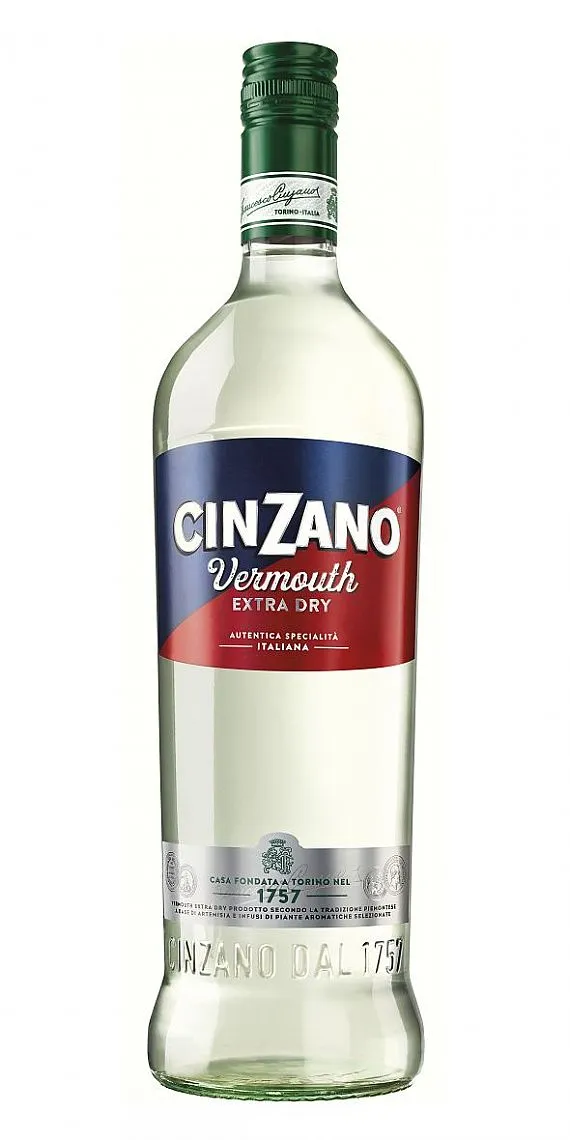 LITR Vermut Cinzano Extra Dry  18%1.00l