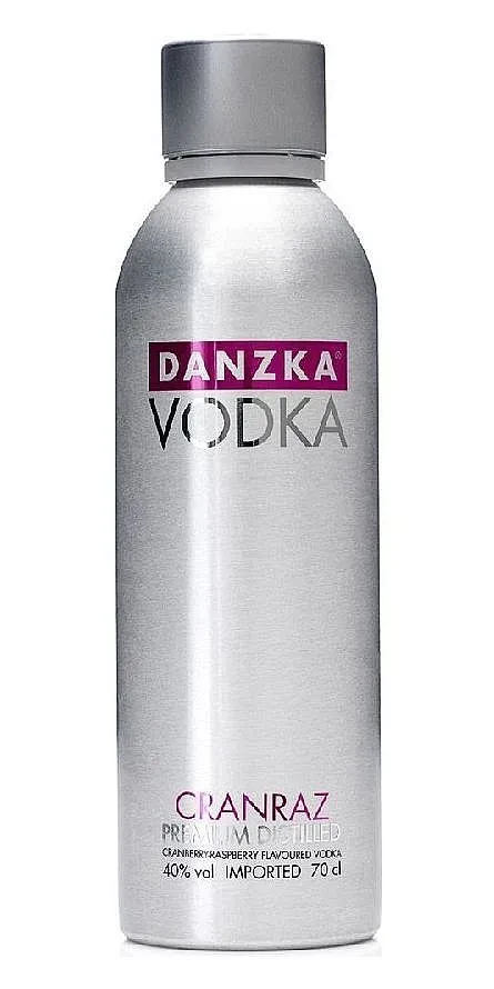 LITR Vodka Danzka Cranraz  40%1.00l