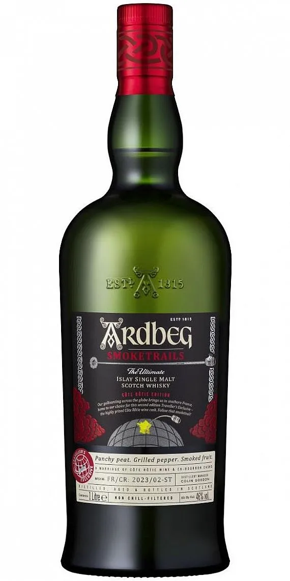 LITR Whisky Ardbeg Smoketrails Cote Rotie Edition  46%1.00l