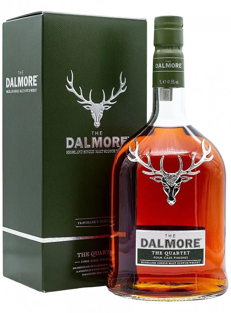 LITR Whisky Dalmore Quartet v krabičce  41.5%1.00l