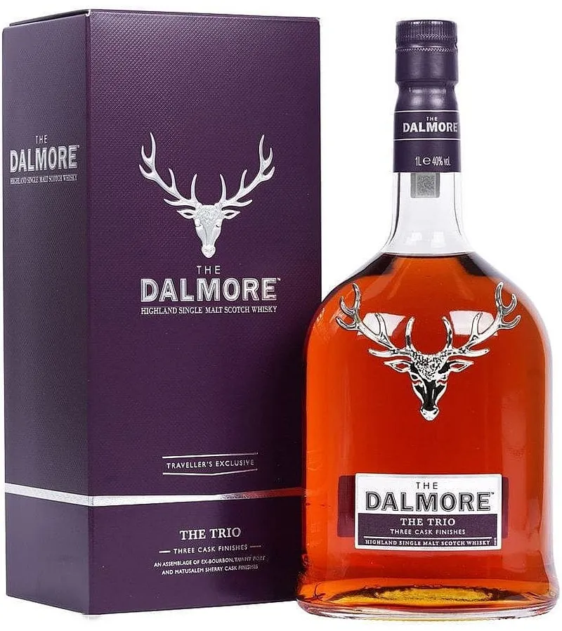 LITR Whisky Dalmore Trio v krabičce  40%1.00l