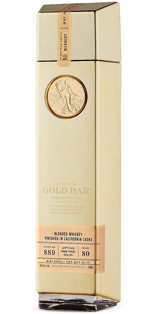 LITR Whisky Gold Bar American  40%1.00l