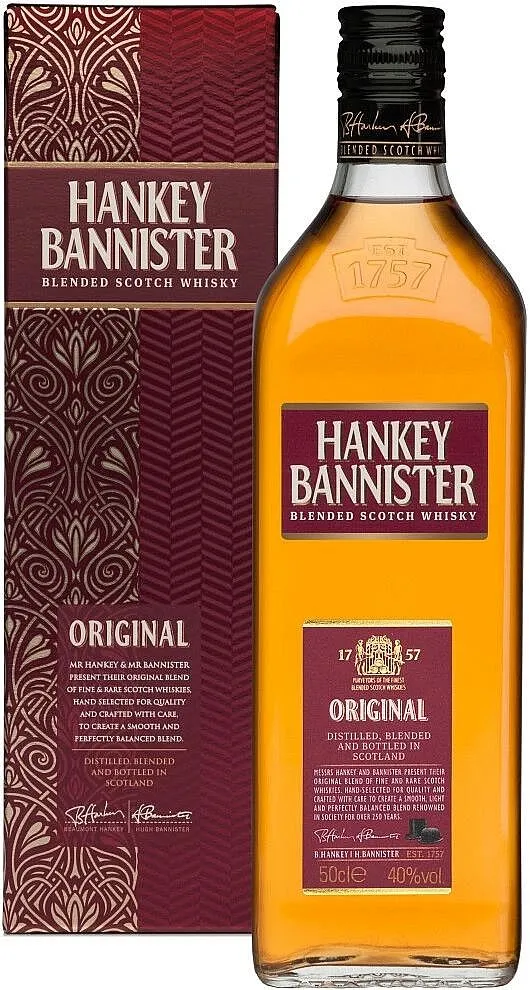 LITR Whisky Hankey Bannister Original v krabičce  40%1.00l