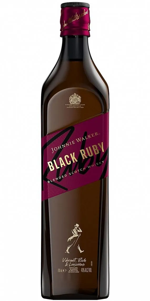 LITR Whisky J.Walker Black Ruby holá lahev 40%1.00l