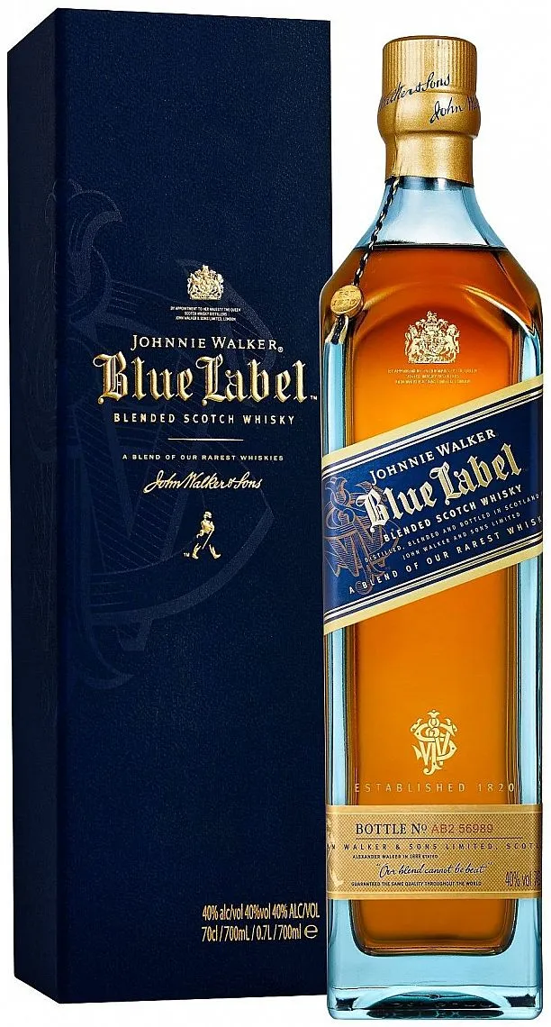 LITR Whisky J.Walker Blue gB 40%1.00l
